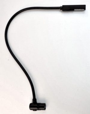 Littlite 18″ Flexible Gooseneck XLR Detachable Lamp 3 Pin Right Angle Lamp